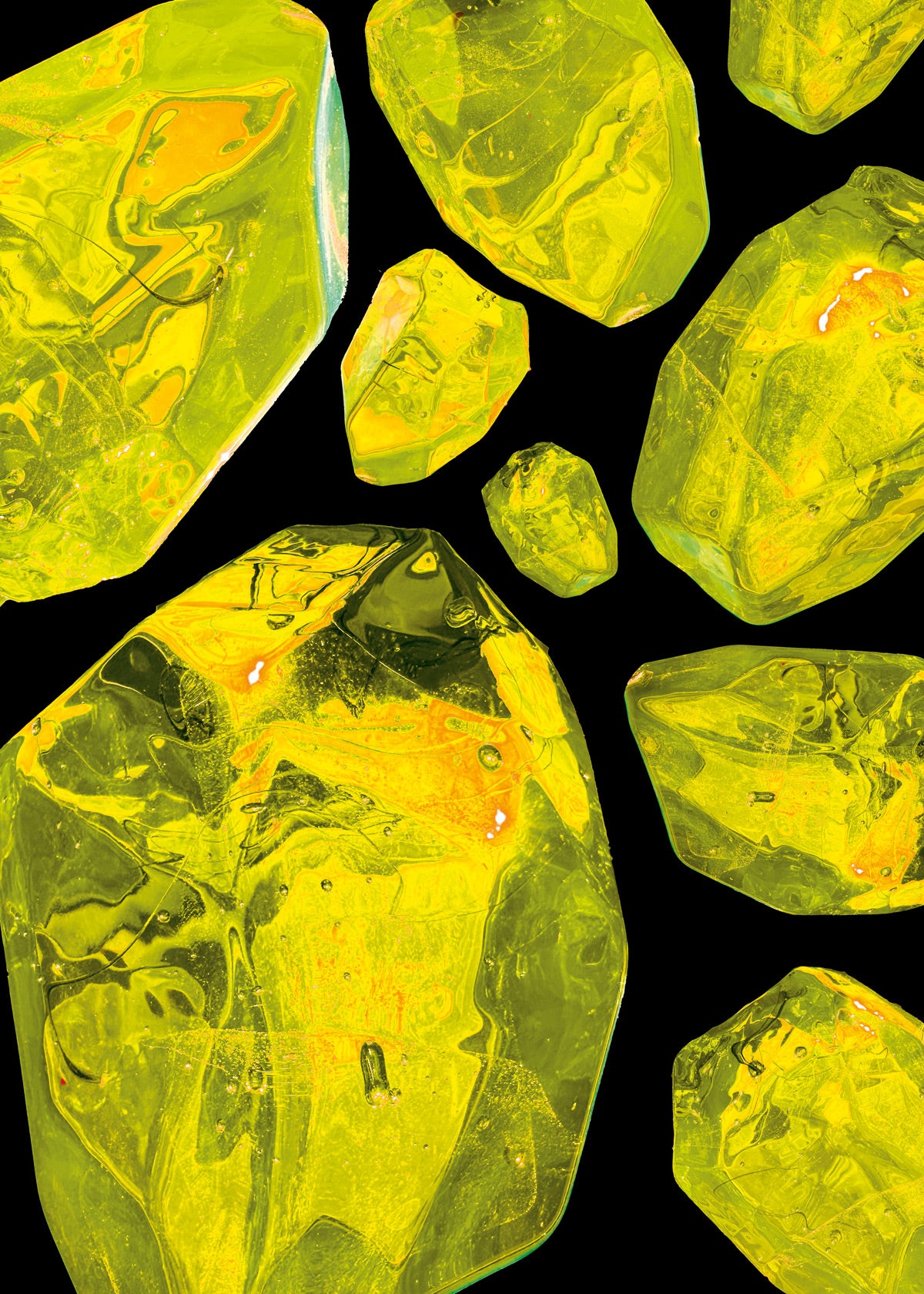 Milky Way Gold Poster