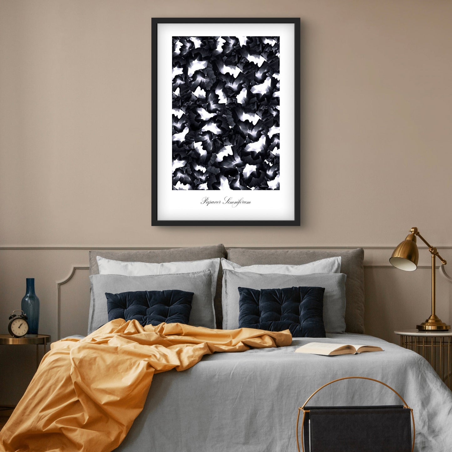 Black Poppy Poster