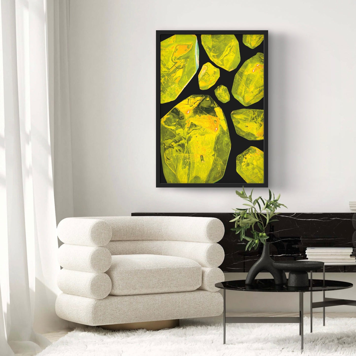 Milky Way Gold Poster
